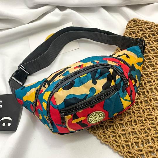 2025 новая обновленная поясная сумка для мобильного телефона для мужчин и женщин, водонепроницаемая водонепроницаемая строительная площадка для работы в горизонтальном стиле, мужская камуфляжная ткань Оксфорд