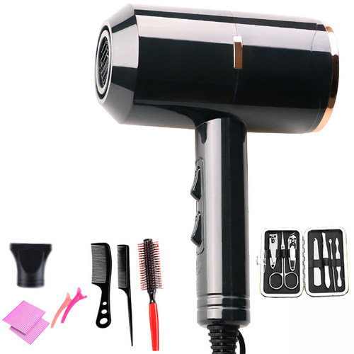 电吹风机家用吹风筒宿舍用学生男士理发店专用负离子吹头发大风力 - 图3