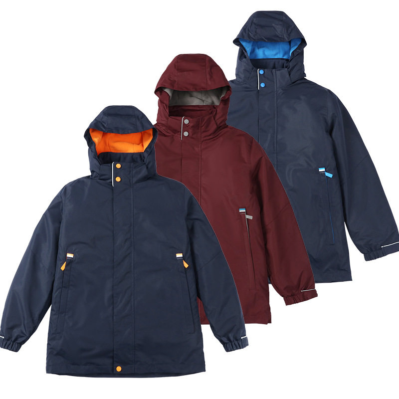 伊顿同款中小学生校服棉袄儿童冲锋衣三合一秋冬保暖棉衣套装外套,淘宝优惠券,粉丝福利购,淘宝优惠卷