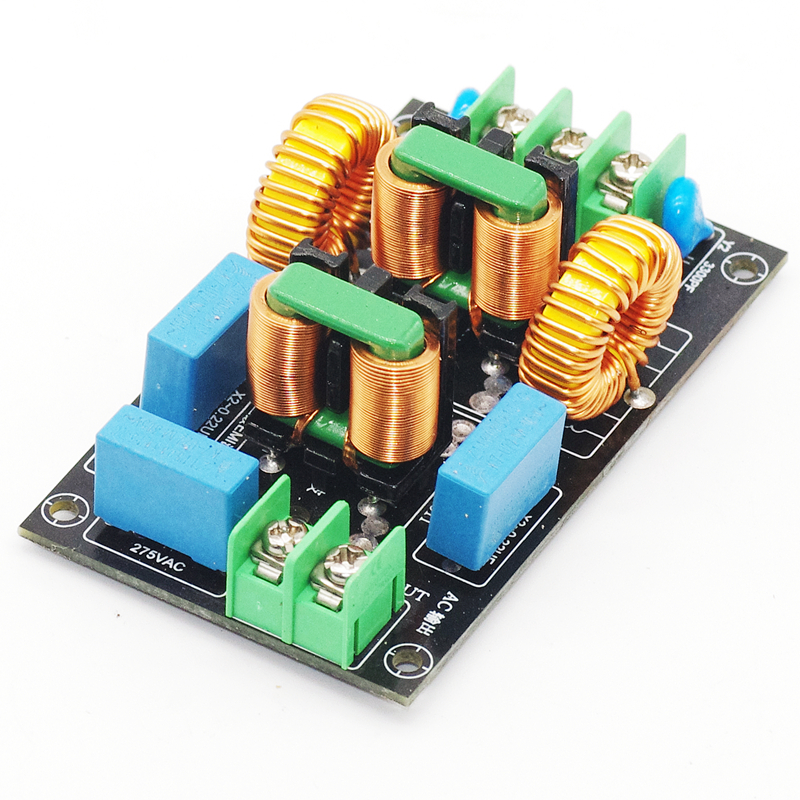 三级EMI三节EMC交流滤波器差模共模大电流电磁干扰功放高频电源 - 图3