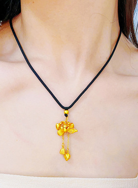 金店同款沙999荷花两世欢