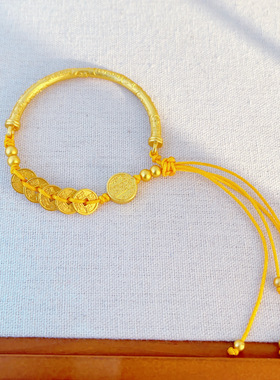 金店同款古法沙五帝钱币路