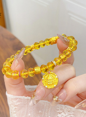 沙金999古法錾刻点钻黄财