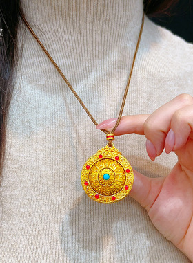 金店同款沙古法八方圆满可