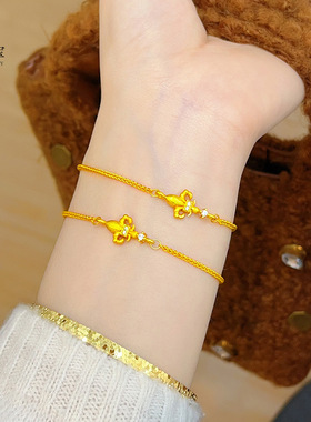 金店同款沙999点钻拉丝鸢