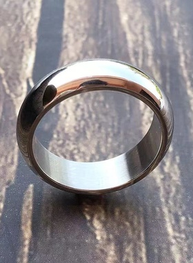 简约光面男士戒指韩版钛钢个性霸气尾戒单身时尚指环潮人定制刻字