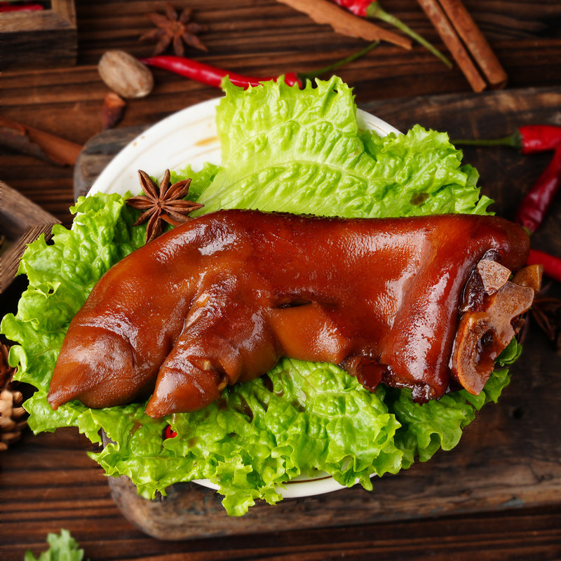 乡巴佬香卤猪蹄开袋即食卤味猪脚熟食小菜真空包装肉类零食乡吧佬,淘宝优惠券,粉丝福利购,淘宝优惠卷