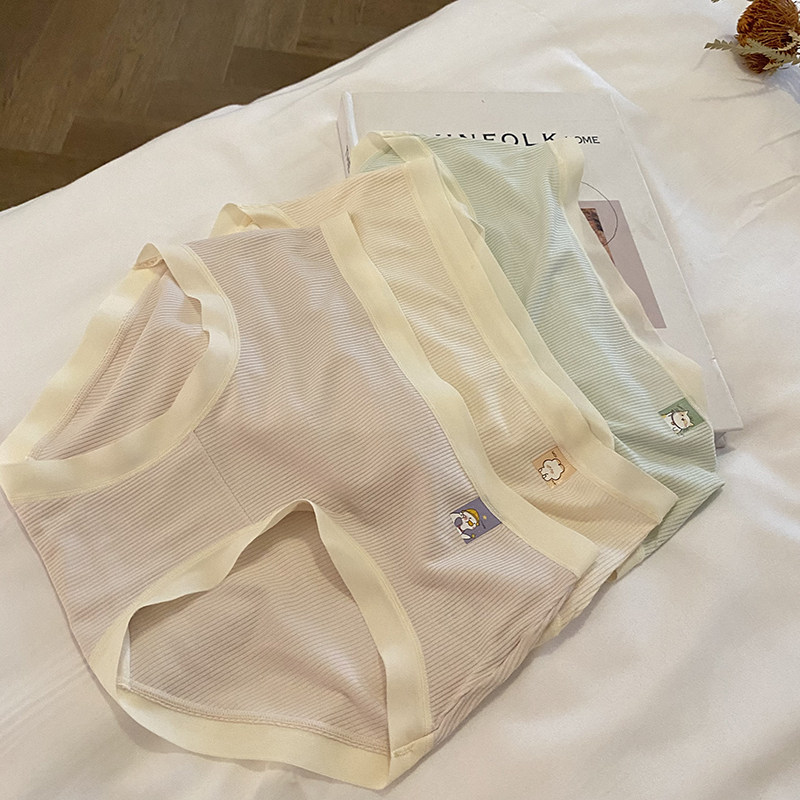 内裤女2025新款甜美女生三角裤纯棉裆透气卡通少女短裤奶油冰淇淋,淘宝优惠券,粉丝福利购,淘宝优惠卷