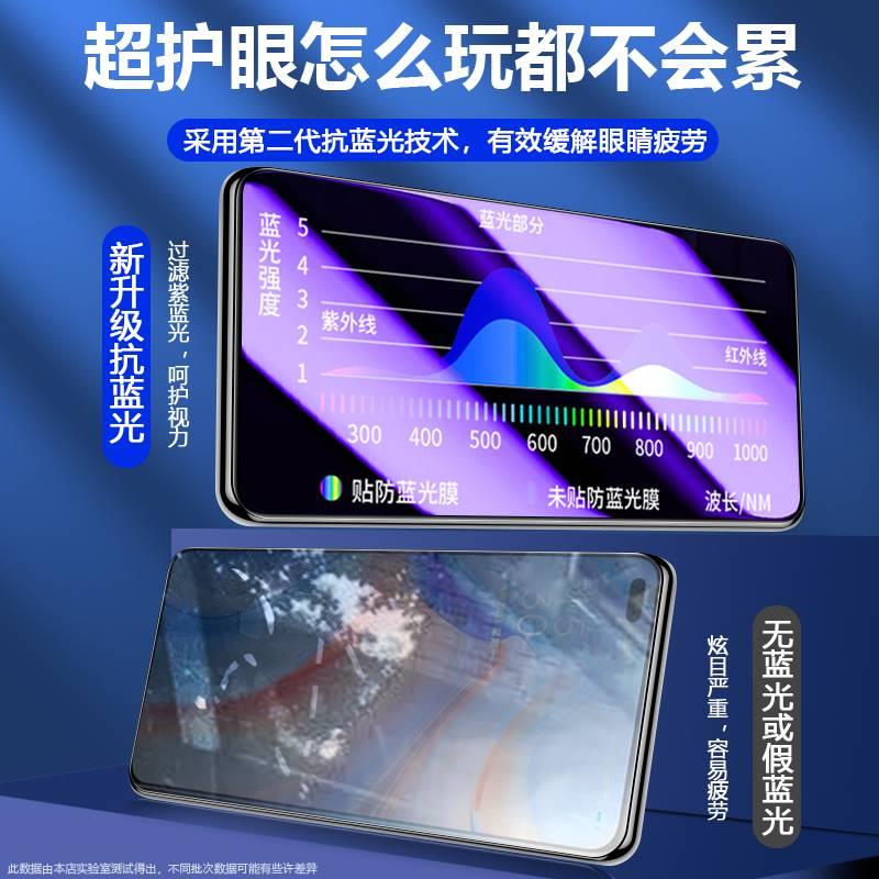 适用opporeno4se钢化膜全屏防窥opρoreno4手机膜0pporeno四oppo人04se5g防偷窥reon贴膜ren0送手机壳reno4膜 - 图3