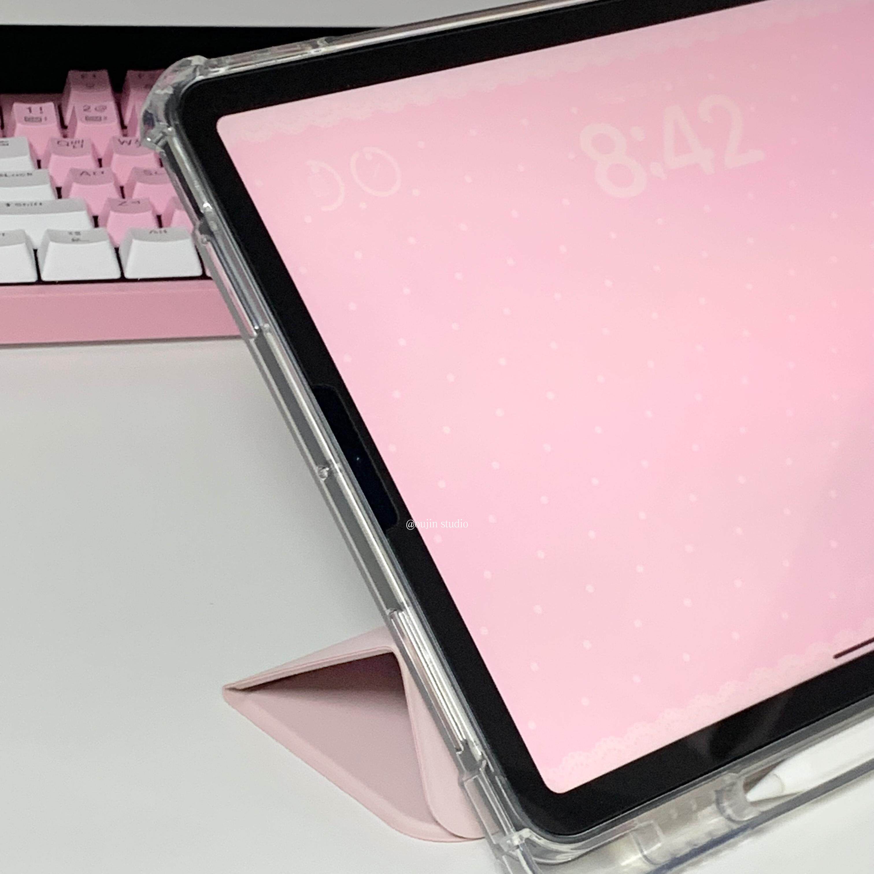 韩系ins少女蕾丝高级感气质女适用2025ipad12.9平板保护套带笔槽支架苹果pro11寸air6/10.2寸软壳保护套防摔,淘宝优惠券,粉丝福利购,淘宝优惠卷