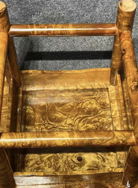 金丝楠木凳子富贵凳方凳红木家具板凳木雕官帽靠背椅子儿童凳