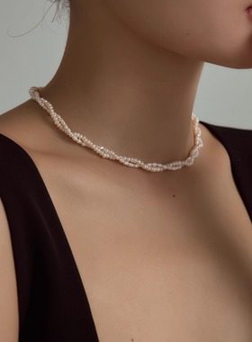 JUNJUNSTUDIO天然淡水珍珠项链