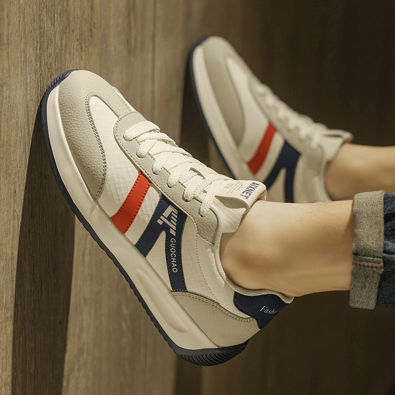 男鞋2026新款春季韩版百搭休闲运动鞋青少年轻便软底工作德训板鞋,淘宝优惠券,粉丝福利购,淘宝优惠卷