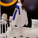 Длинная осенняя демисезонная дизайнерская утепленная толстовка, средней длины, в западном стиле, свободный крой, тренд сезона