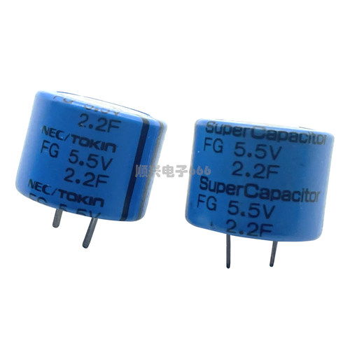 原装日本NEC/TOKIN超级法拉电容器 FG 5.5V2.2F 现货 正品 - 图1