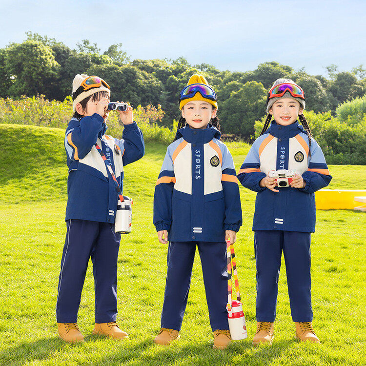 幼儿园园服外套秋冬季儿童装英伦学院风小学生冲锋衣户外校服班服,淘宝优惠券,粉丝福利购,淘宝优惠卷