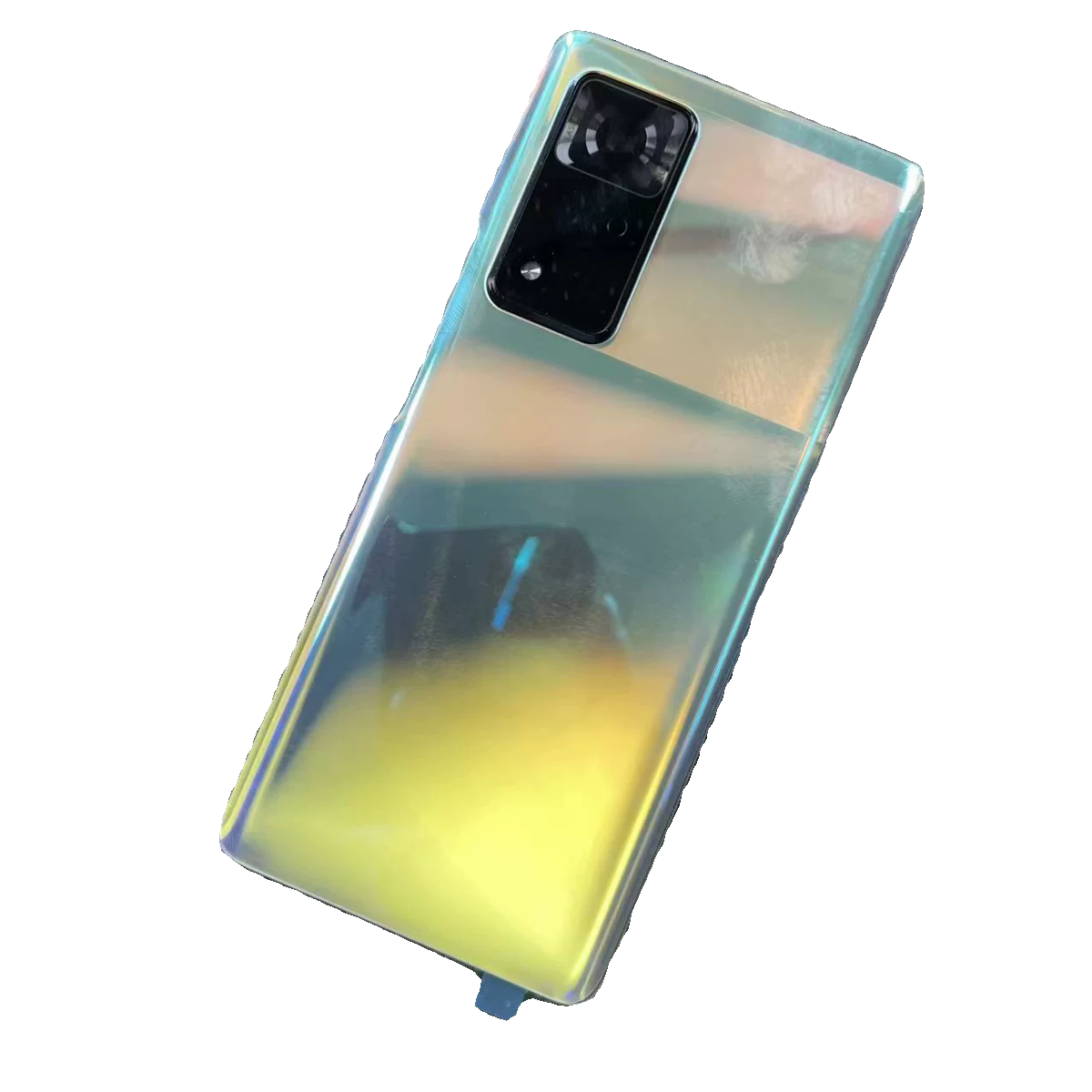 适用华为荣耀V40后盖玻璃YOK -AN10手机电池替换后壳honorV40外壳