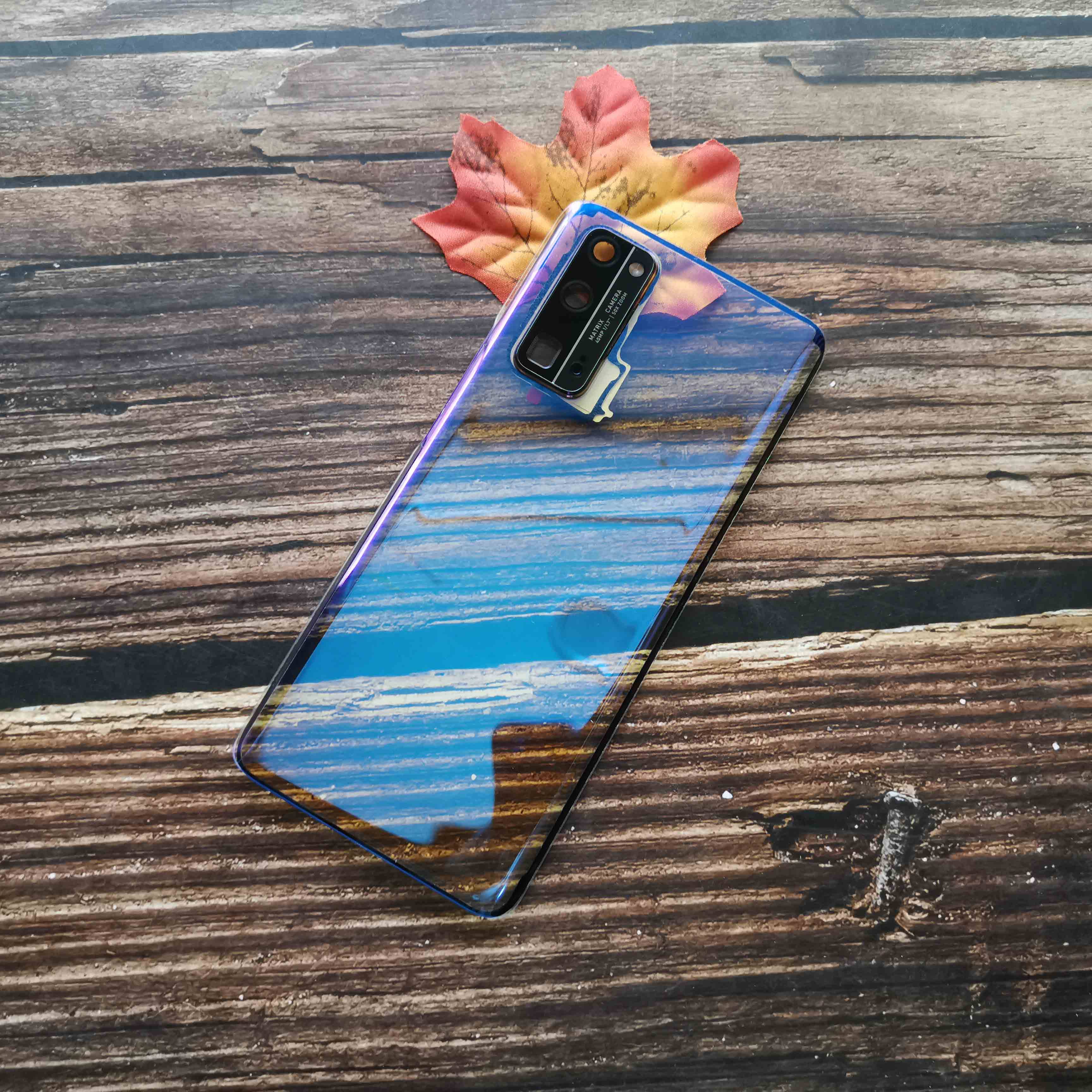 适用荣耀30玻璃后盖30Pro/v30/v30pro手机电池盖 30S外壳透明改装