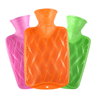 【fashy】防爆加厚3D火焰纹注水热水袋