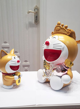开业礼物招财纳福哆啦A梦招财猫