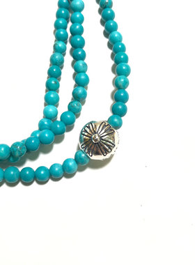 美式朋克宗师超经典绿松石项链