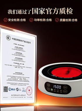 1500W多功能小型电陶炉煮茶器