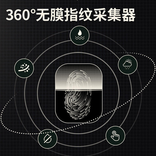 得力指纹考勤机智能打卡机3960员工手指上下班一体机识别式签到器 - 图1