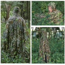 Leaves Cubed solid suit 3D breathable pseudo-suit camouflak suit