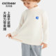 Qi Qi Xiong Jungen-Langarmshirt mit hohem Kragen
