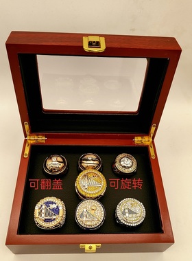 2022勇士库里汤普森詹姆斯杜兰特科比欧文总冠军戒指饰品礼物