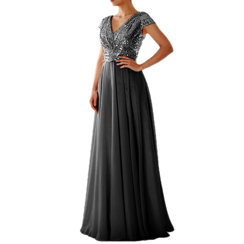 women formal dress gown party ladies long dresses 女士礼服裙 - 图2