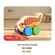 Wooden baby tractor animal shape baby pull cord pull cord 12-3 years old one year old cute toddler toy
