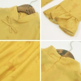 Ретро ципао, короткое платье, французский стиль, в обтяжку, подходит для подростков