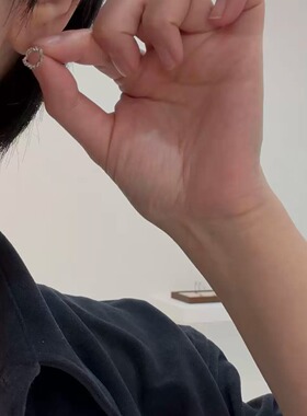 包税包邮日本代购noguchi26秋冬不规则素金镂空耳钉Matiere3108