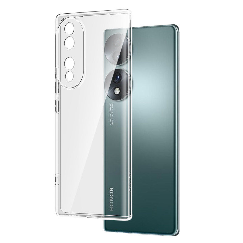 Suitable for Honor 70 mobile phone case transparent 80pro silicone