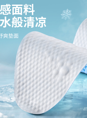 冰丝凉感吸汗防臭鞋垫