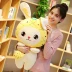 Fruit Rabbit Ragdoll Doll White Rabbit Plush Toy Princess Appease Doll Baby Birthday Day Children - Đồ chơi mềm gấu bông hình trà sữa Đồ chơi mềm