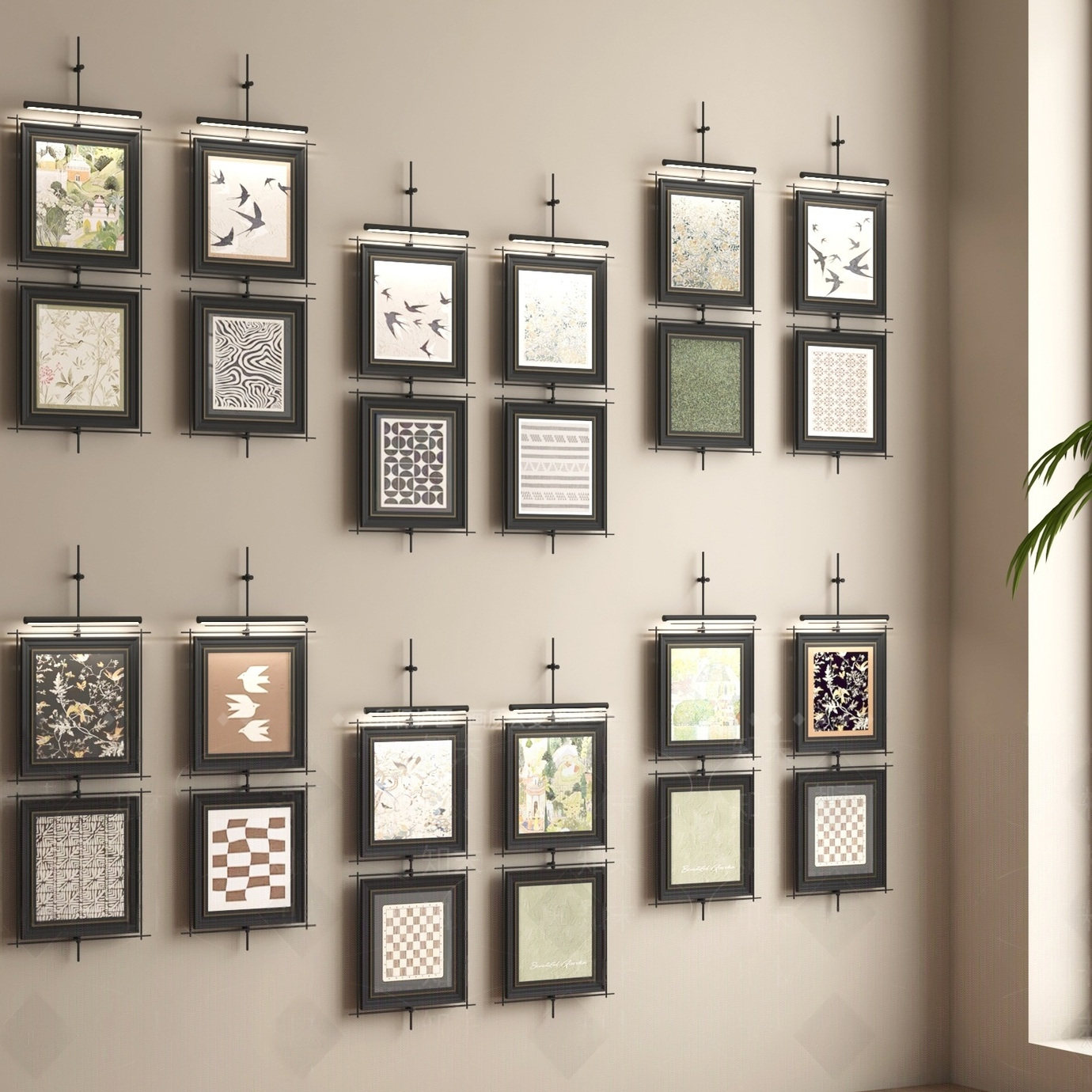 中古风金属立体浮雕机理墙面装饰画客房餐饮棋牌室会所氛围灯厂家,淘宝优惠券,粉丝福利购,淘宝优惠卷