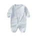 Mu Mu Le cotton cotton jumpsuit baby romper baby cotton haber sơ sinh tay dài liền kề không có đường may xương - Áo liền quần thoi trang tre em Áo liền quần