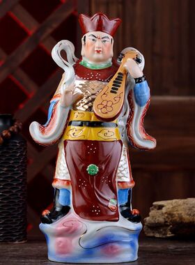 陶瓷四大天王四大金刚四大护法佛像神像风调雨顺供奉摆件像体