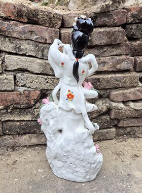 陶瓷仙女散花,天仙子,花仙子,花神,50厘米高