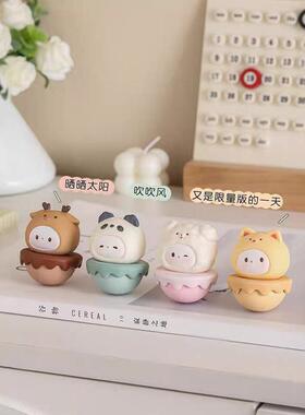 治愈情绪办公室工位不倒翁