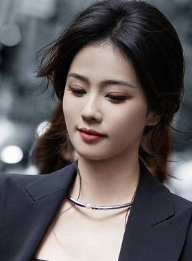 欧洲明星白鹿同款项圈女ins轻奢高级感小众设计百搭锁骨链女潮