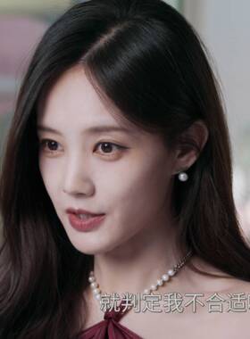 美人余李一桐余梦同款耳钉女