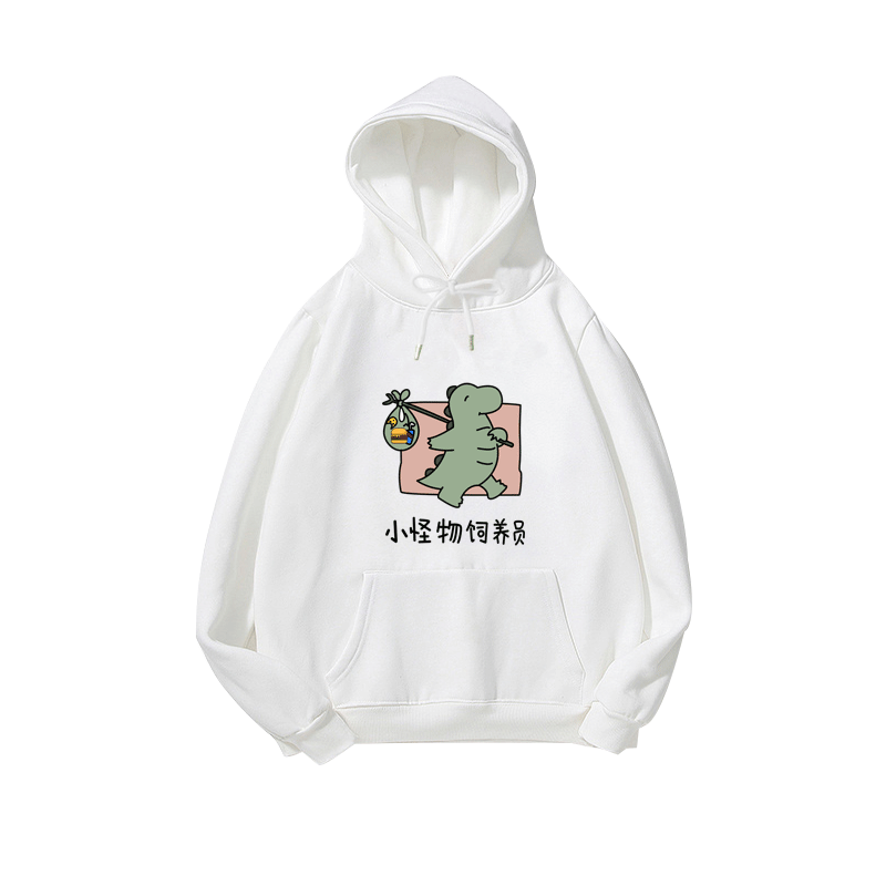 情侣装秋季小众设计感情侣版卫衣 低调的依恋卫衣/绒衫