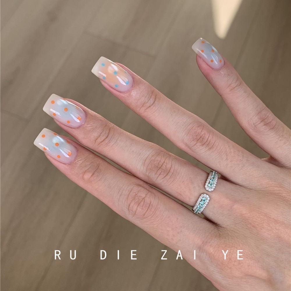 Sea Salt Blue Wave ~ Parai diamond ring niche design light luxury high-end open ring