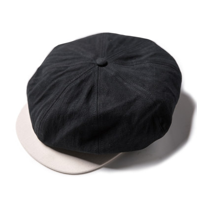 21 恶犬bronson 摩托车手帽画家帽报童帽男士复古圆顶八角帽子 虎窝淘