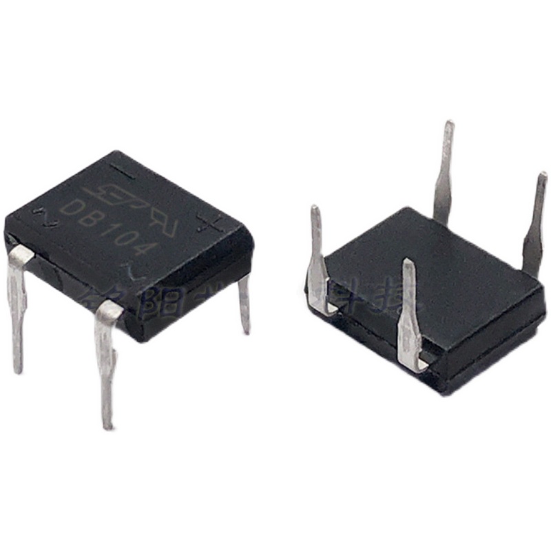DB104小体积整流桥堆1A400V插件DB-4封装 台产大芯片充电器桥堆 - 图3