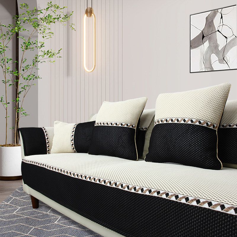 轻奢现代沙发垫坐垫新款2025皮沙发垫子布艺套罩四季通用防滑盖布,淘宝优惠券,粉丝福利购,淘宝优惠卷