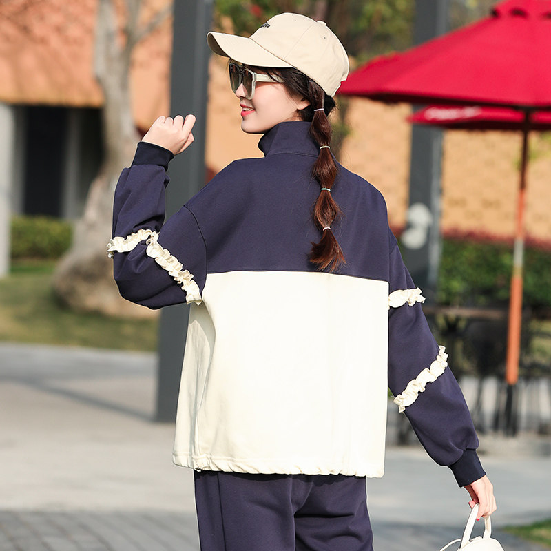 2020秋季新品少女秋装学院风卫衣 迅驰服饰专营卫衣/绒衫